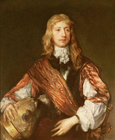 トーマス・キリグルー卿（1612-83）、1635年頃（油） 作： Anthony van Dyck